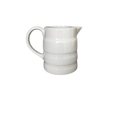 Leiteira em Porcelana Branca - 280 ml