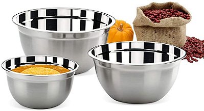 Conjunto de Bowl em Inox 3 Peças Suprema - Brinox