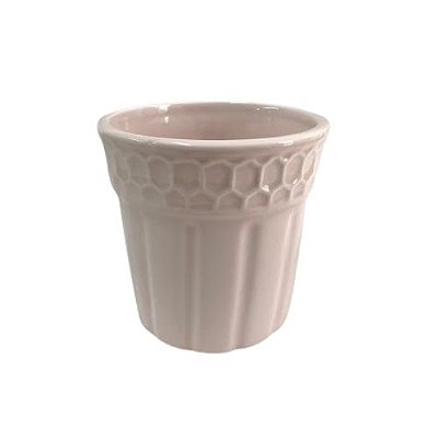Vaso Colmeia Candy 11cm - Rosa