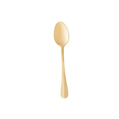 Colher Pequena de Aço Inox Positano Dourado 12cm