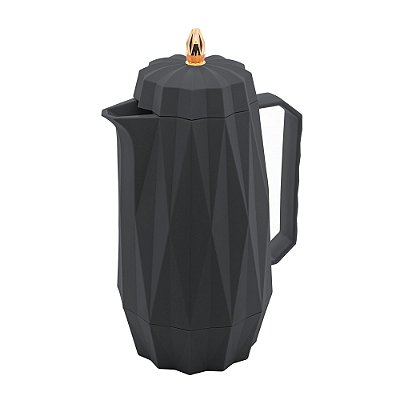 Garrafa Térmica Diamond 1 Litro Cinza - Lyor