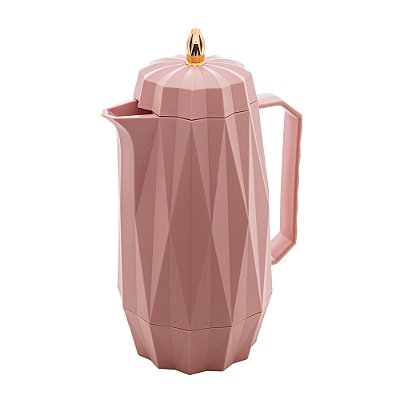 Garrafa Térmica Diamond 1 Litro Rosa - Lyor