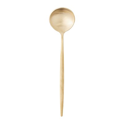 Colher para Mesa em Aço Inox Opera 21cm - Champanhe Dourado