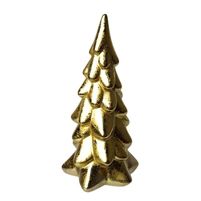 Árvore de Natal Decorativa Dourada 19cm