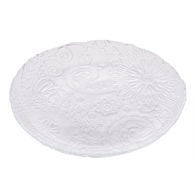 Prato de Sobremesa de Vidro Paisley 19cm
