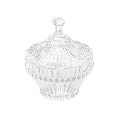 Potiche Decorativo de Cristal Renaissance 13,5x11,5cm