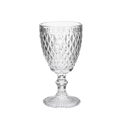 Taça de Vidro Bico de Abacaxi 265ml - Transparente