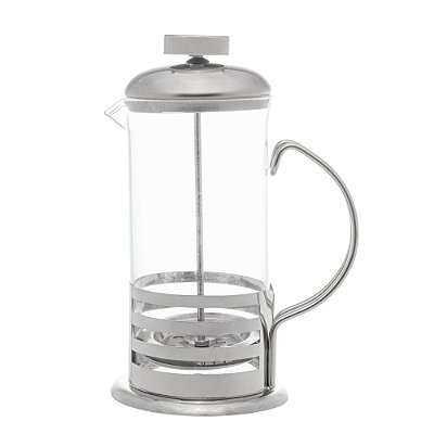 Cafeteira Prensa Francesa de Vidro Borossilicato e Inox 350ml