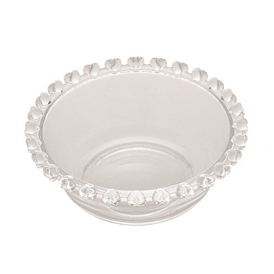 Bowl de Cristal Bolinha Coração 11,5x4,5cm