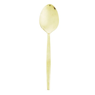 Colher de Servir em Aço Inox Opera 27,5cm - Champanhe Dourado
