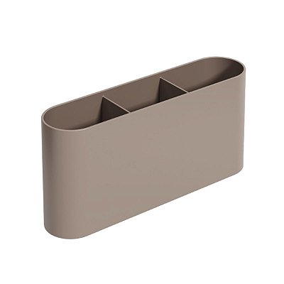 Escorredor De Talheres Flat Coza Brinox - Cinza Fendi