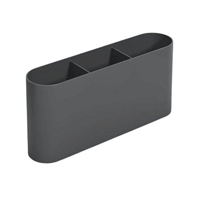 Escorredor De Talheres Flat Coza Brinox - Cinza Grafite