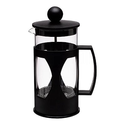 Cafeteira Prensa Francesa de Vidro e Plástico 350ml