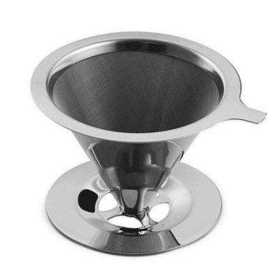 Filtro Coador de Inox Reutilizável Passador Café