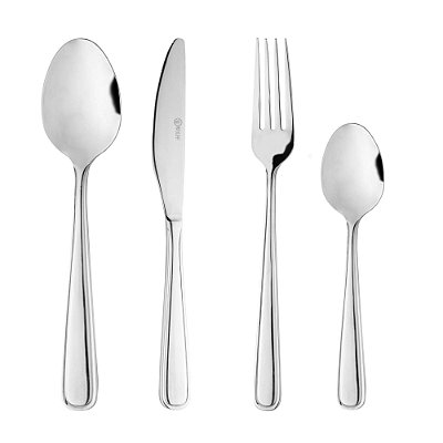 Faqueiro 16 Peças de Aço Inox Nice Talheres Tradicional