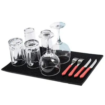 Tapete Escorredor Copos Taças Barista Profissional 60x15cm