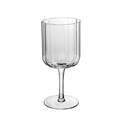 Taça de Vinho Flor de Lotus em Vidro 350ml Drink
