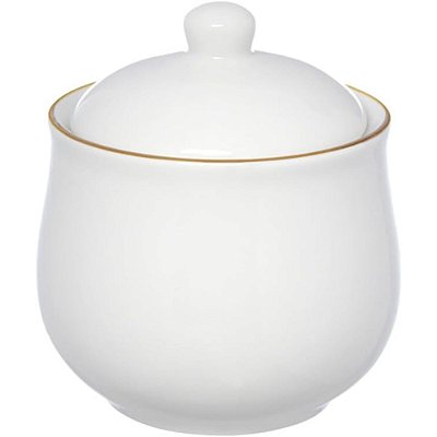 Pote Porta Tempero Condimentos Royal 300ml De Porcelana Mesa