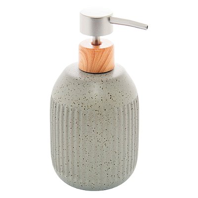 Dispenser Sabonete Liquido Cerâmica 430ml Granilite Lines