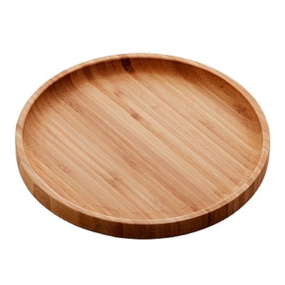 Prato de Sobremesa De Bambu Round 20cm