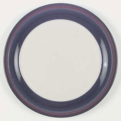 Sousplat em Cerâmica Concentrics Blue