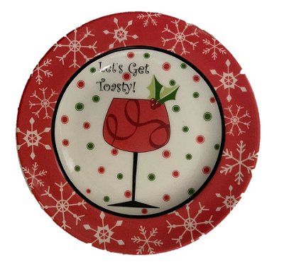 Prato de Aperitivo Let's Get Toasty 16cm Drink