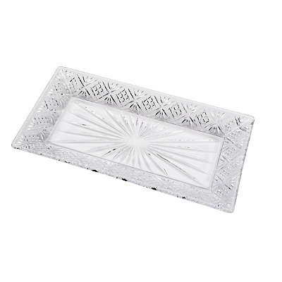 Travessa Retangular em Cristal Dublin 30x15,5cm