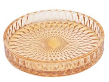 Travessa Diamond Âmbar 16cm