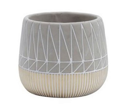 Vaso de Cimento Inlined Gold