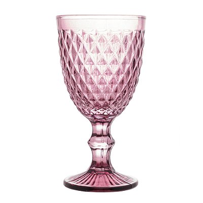 Taça de Vidro Bico de Abacaxi 325ml - Rose