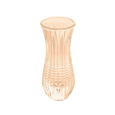 Vaso de Cristal Queen Âmbar 15cm
