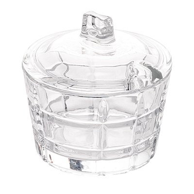 Açucareiro de Cristal Deli Com Tampa