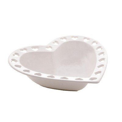 Bowl de Coração com Detalhe Coração Vazado - Médio