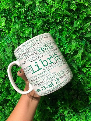 Caneca Jumbo Signos 700ml - Libra