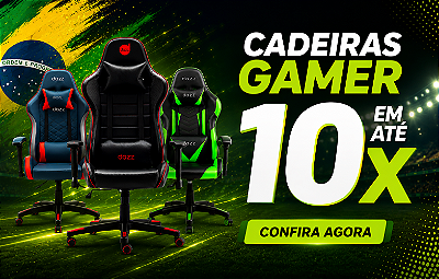 Cadeira game - Até 10x