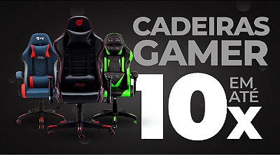 Cadeira game - Até 10x