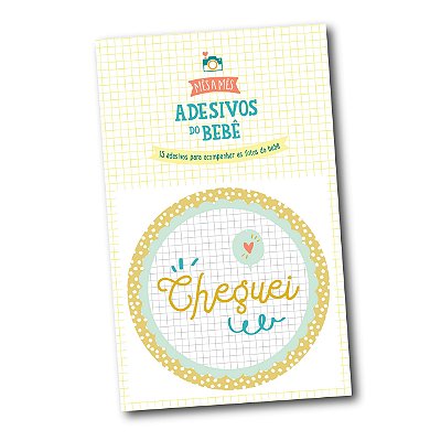 Adesivos do Bebê Pastel