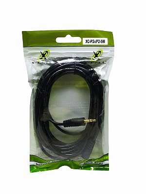 Cabo P2 Stereo X P2 Stereo 5 Mts Xc-P2xp2-5m