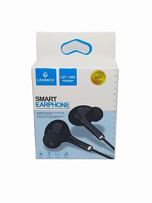 Fone De Ouvido Auricular C/ Fio E Conexão P2 Lef-1006