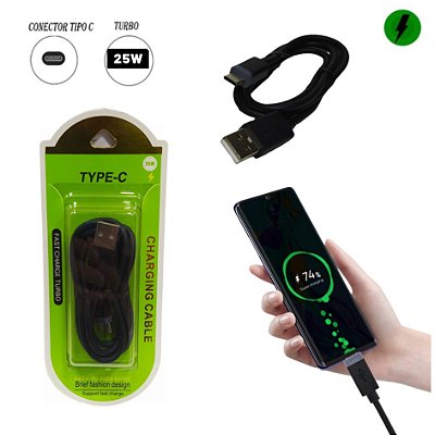 Cabo De Dados Turbo Tipo-C