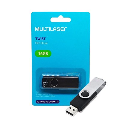 Pendrive Multilaser Twister 16gb Pd588
