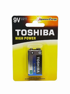 Bateria Alcalina 9v Toshiba 6LR61GCP C/1