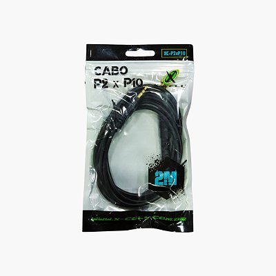 Cabo P2 X P10 2mt Xc-P2xp10