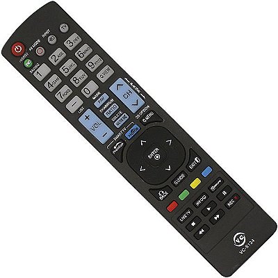 Controle Remoto Tv Vc-A8134 Lg Lcd/ Led/ Plasma
