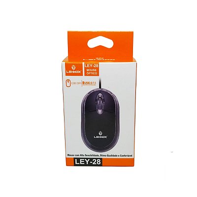 Mouse C/ Fio P/ Computador Ley-28