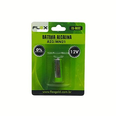 Bateria Alcalina Cart. C/1 Flex 23a-12v Fx-Ak02