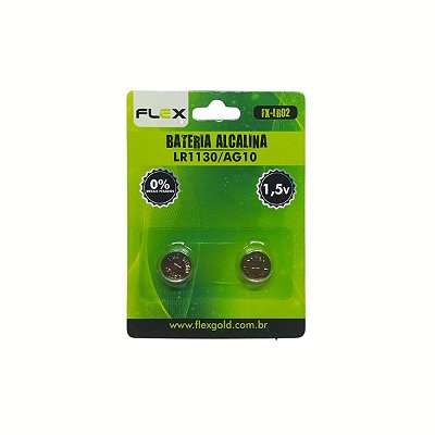 Bateria Alcalina Cart. C/2 Lr1130/Ag10 Fx-Lr02