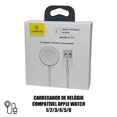 Carregador Universal Por Indução C/ Cabo Fixo Usb Le-277