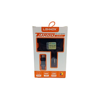 Carregador Para Celular Type-C Le-91-4