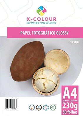 Papel 230g Fotografico A4 C/100 Fls Brilho Glossy Premium